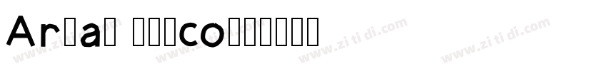 Arial Unicode字体转换